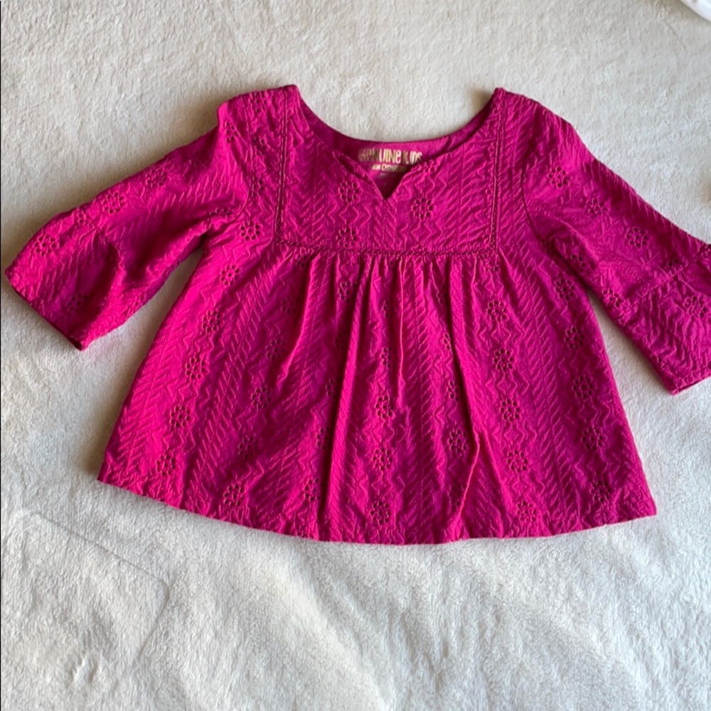 -purple blouse